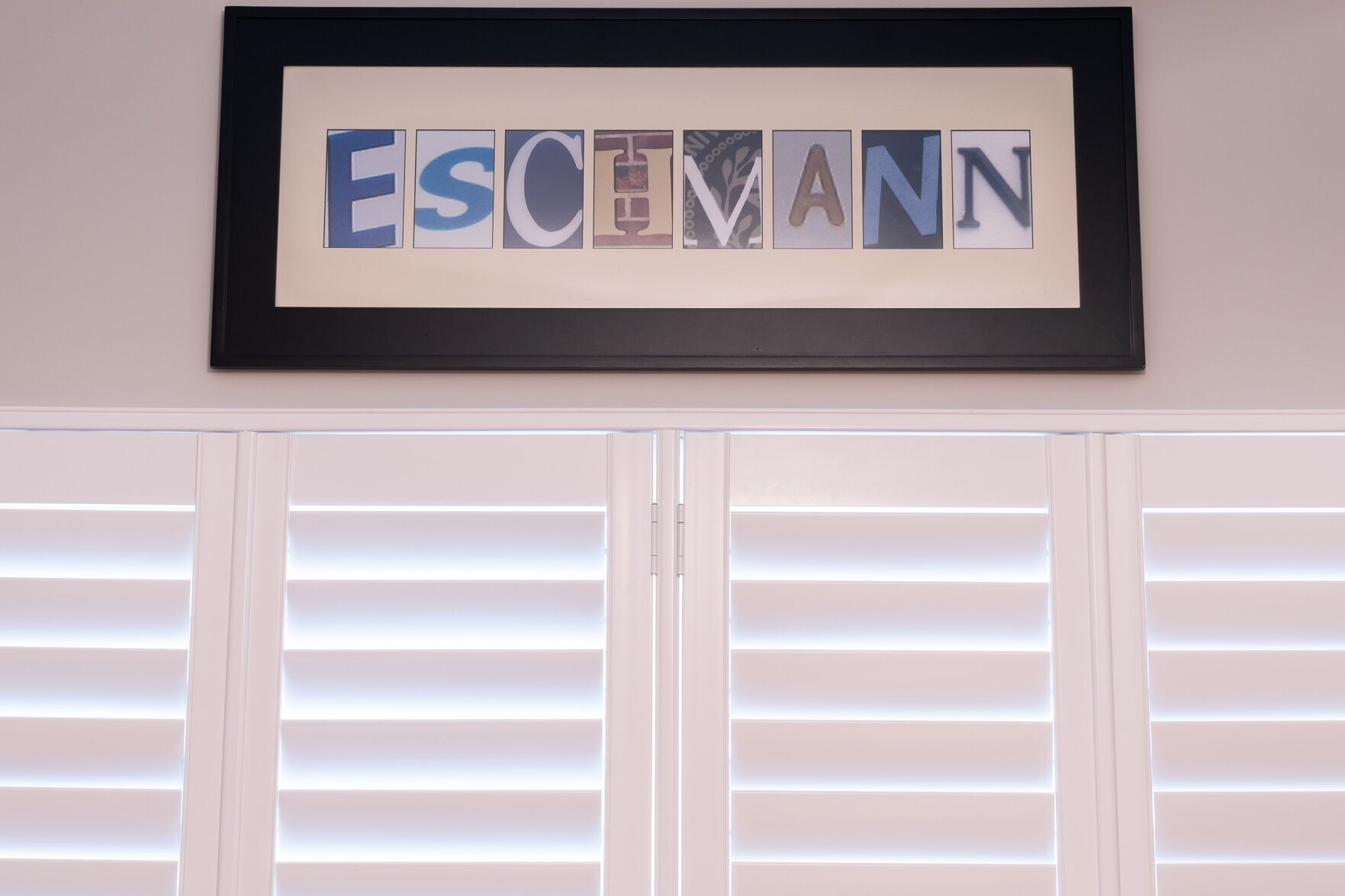 At Home with the Eschmann's